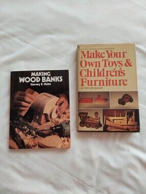 Making Wood Banks - Make Your Own Toys & Childrens Furniture - 2 Books Set